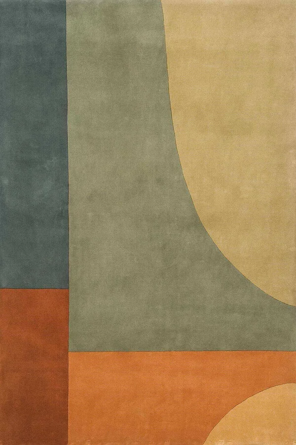 Momeni New Wave Area Rug - Multi, 5&3x22 x 8&