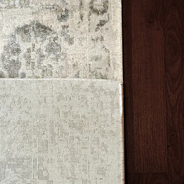 Dynamic Rugs Castilla 3530 7&10x22 x 10&10x22 Ivory - Grey Area Rug
