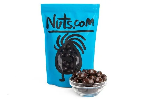 Dark Chocolate-Covered Almonds - 5 Pounds - Bulk Discount
