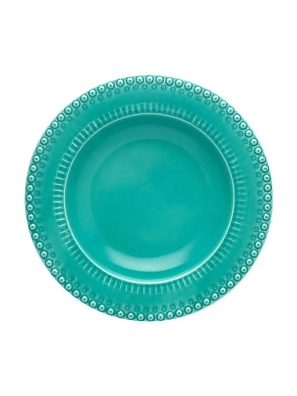 Bordallo Pinheiro Fantasy Aqua Green Pasta Bowl