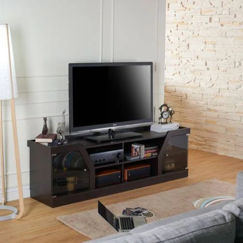 Furniture of America Faullin Contemporary TV Stand, Espresso