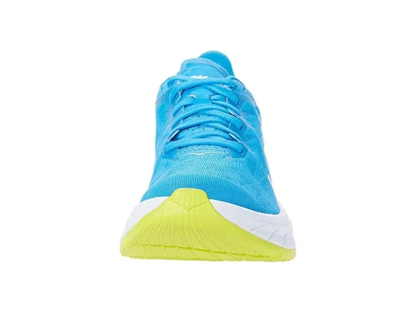 Hoka One One Women's Carbon x 2 Shoe - 10.5 - Diva Blue - Citrus