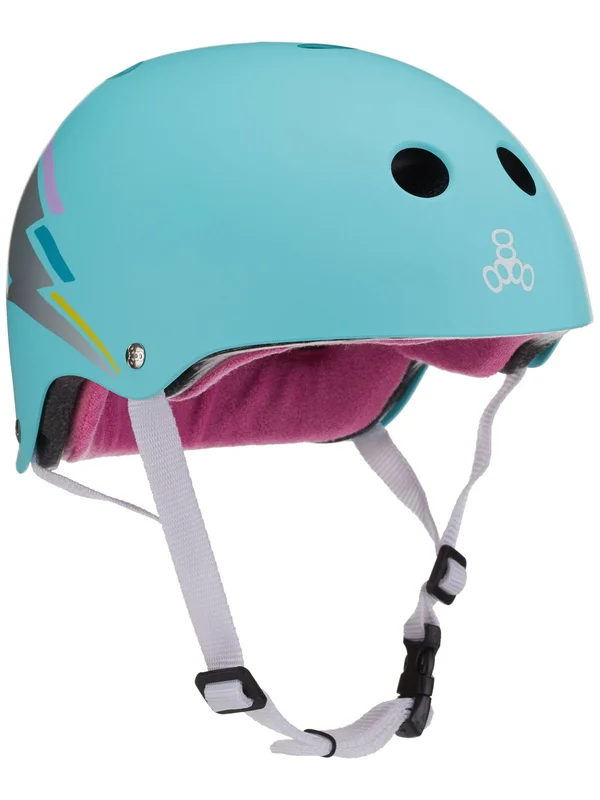Triple 8 - The Certified Sweatsaver Helmet - Teal Hologram
