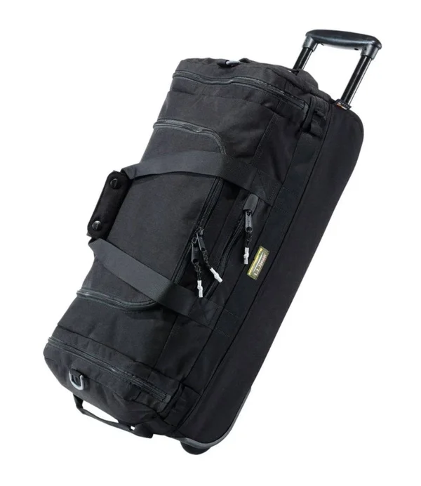 Mountain Classic Cordura Rolling Duffle, Small Black, L.L.Bean