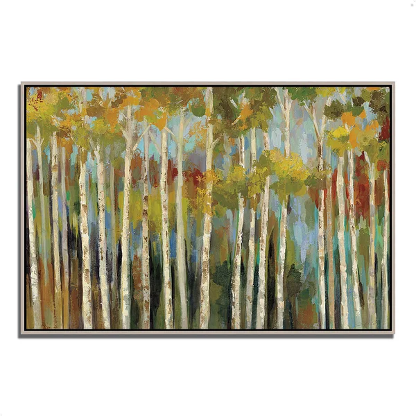Young Forest III by Silvia Vassileva - 59x22 x 40x22 Fine Art Giclee Print