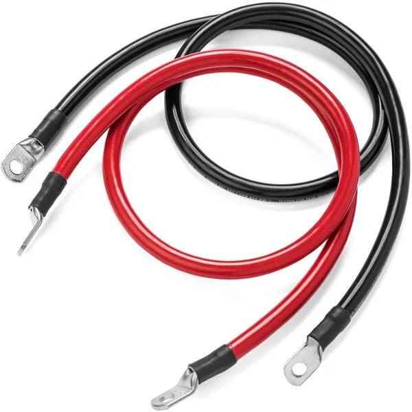 Spartan Power Sp-15Ft4Cbl38 15 Foot 4 AWG Battery Cable Set with 3/8x22