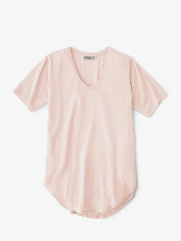 Tasc Performance Longline Tee Women's T Shirt Crane : MD