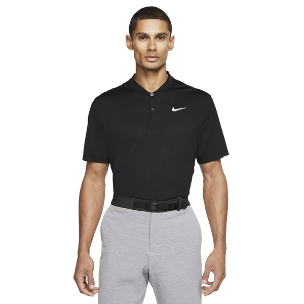 Nike Men's Dri-Fit Victory Blade Golf Polo, XL, Black