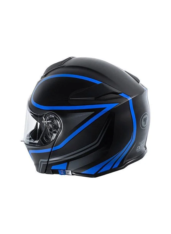 Torc T-28 Vapor Full Face Modular Motorcycle Helmet Vapor Hi-Viz Yellow - S