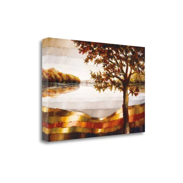 Tangletown Fine Art Lake Mamry by Zenon Burdy, Giclee Print on Gallery Wrap Canvas, 29x22X20x22