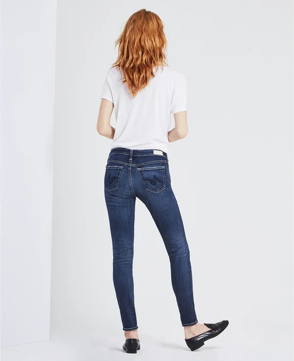 Ag Jeans - Legging Ankle in 11 Years Swapmeet - Blue