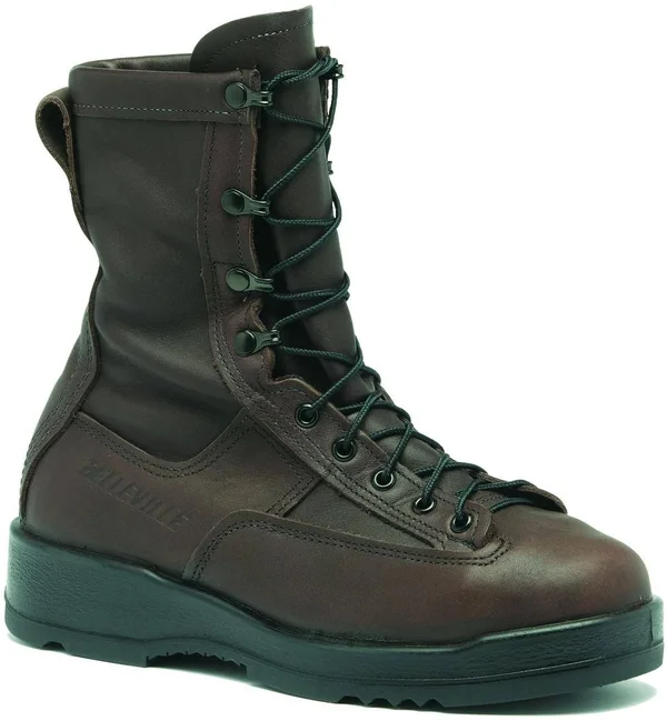 Belleville 330ST Wet Weather Steel Toe Flight Boot - Brown, Men's