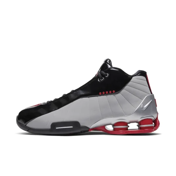 Nike Shox BB4 &Black Metallic Silver& 7.5