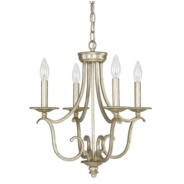 Capital Lighting 4724WG-000 Bailey Winter Gold 4 Light Mini Chandelier