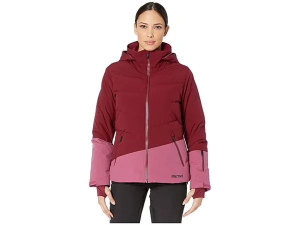 Marmot Slingshot Down Jacket - Women's Claret/Dry Rose, XL