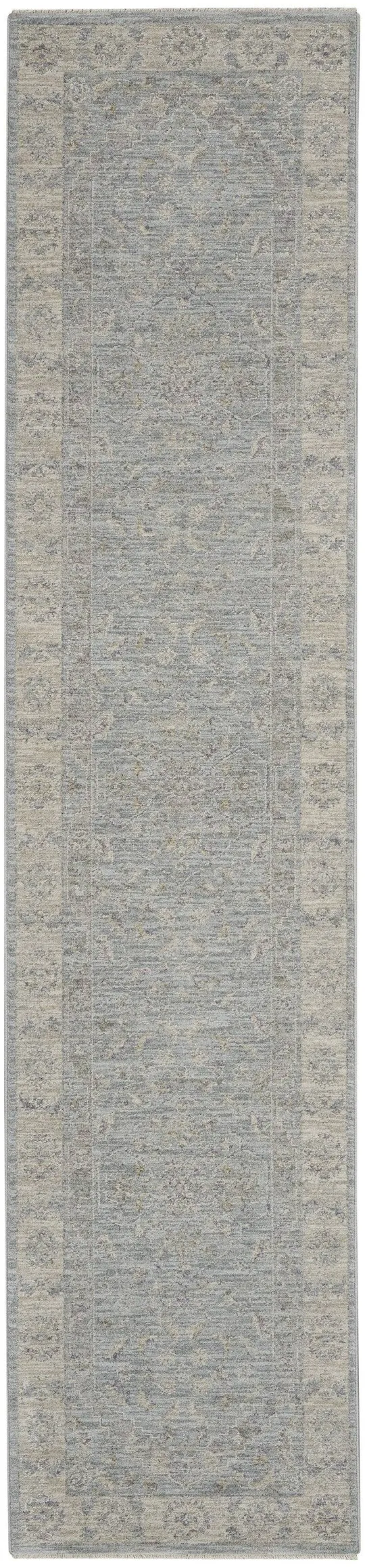 Nourison ASR02 Asher Blue Area Rug- 7&10x22 x 10&4x22