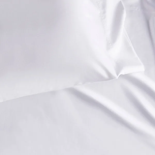 Legends Hotel Supima Cotton Wrinkle-Free Sateen Deep Pocket Flat Sheet - Steel Blue - Size Oversized Queen, The Company Store