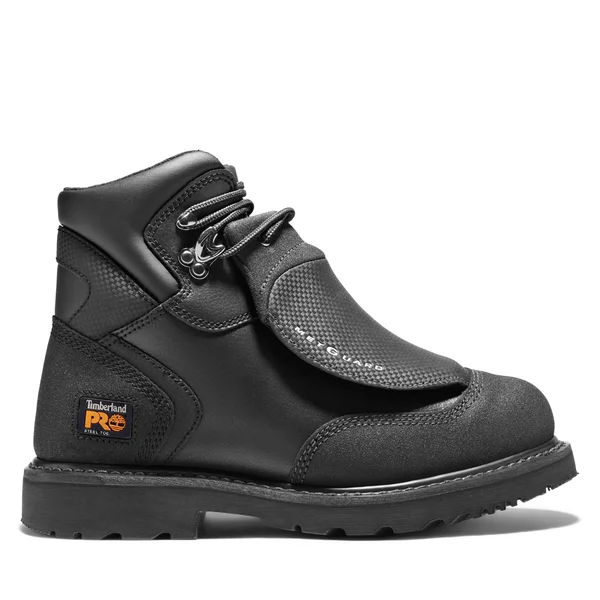 Timberland Pro Men's 6 in. External Met Guard Steel Toe Work Boot - Black