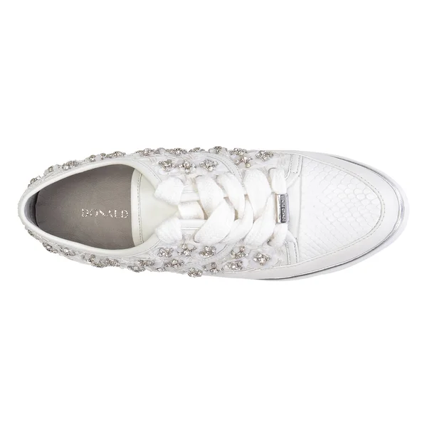Donald Pliner Flipp Sneaker - White, 8.5
