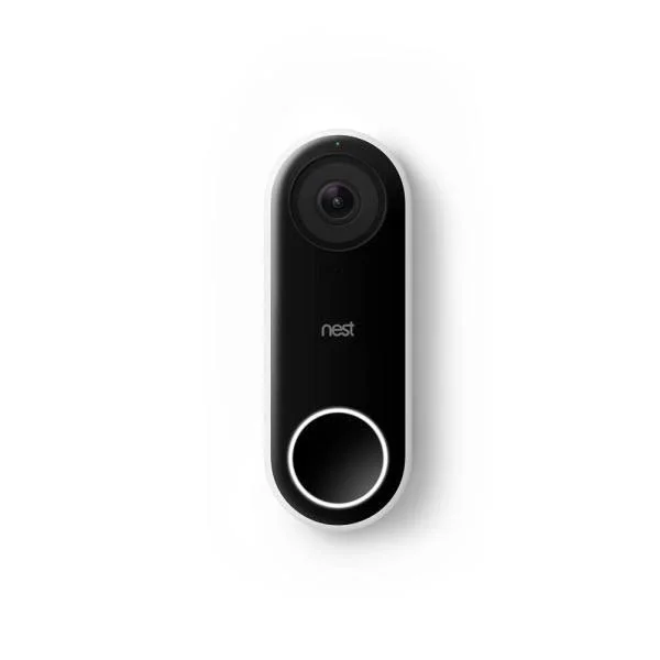 Nest Hello Video Doorbell and Google Nest Cam Outdoor Security Camera