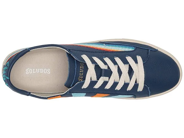 Soludos Rainbow Wave Sneaker - Marine Blue, 8.5