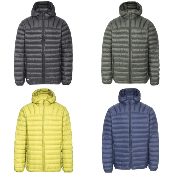 Trespass Mens Romano Down Jacket, Xs, Olive