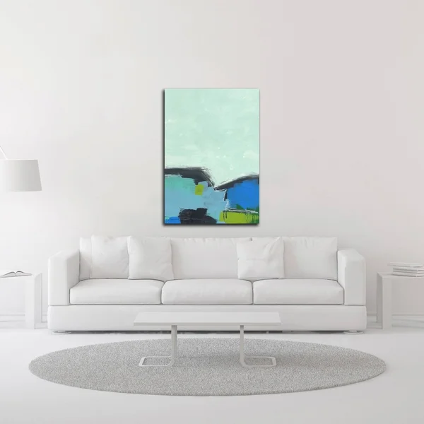 18x22 x 12x22 Landscape NO. 98 by Jan Weiss Print on Canvas