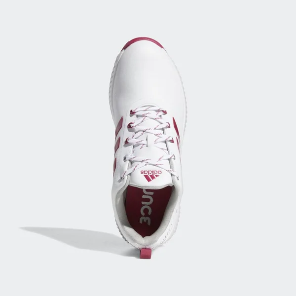 Adidas Response Bounce 2.0 Shoes - Women's - Cloud White, Wild Pink, Silver - 10