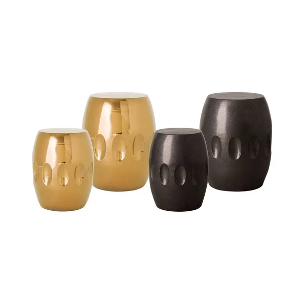 Emissary Orion Garden Stool - Gold