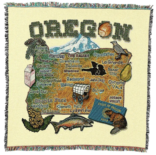 Oregon State Small Blanket - Pure Country Weavers