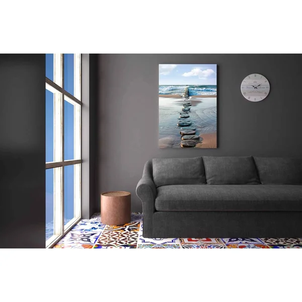 Epic Graffiti Stepping Stones Giclee Canvas Wall Art - 12x22x18x22 26x22 x 40x22