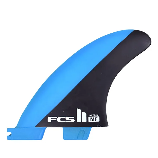 FCS II MF PC Tri Fins (Blue/Black, M)