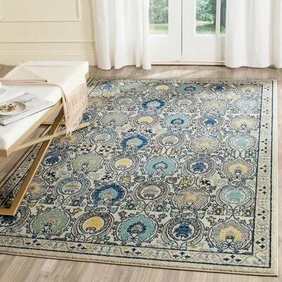 Aegean Ivory/Grey Rug Andover Mills Rug Size: Rectangle 5&1x22 x 7&6x22