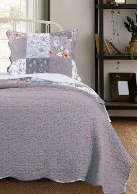 Barefoot Bungalow Giulia 3-Piece King Quilt Set, Multi