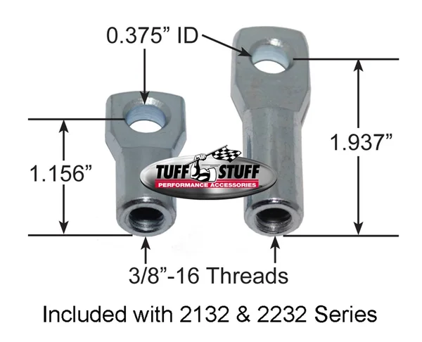 Tuff Stuff Performance 2132NA-1 Brake Booster w/Master Cylinder