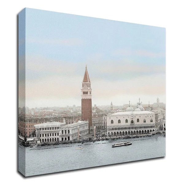24x22 x 24x22 Piazza San Marco Vista by Alan Blaustein Print on Canvas