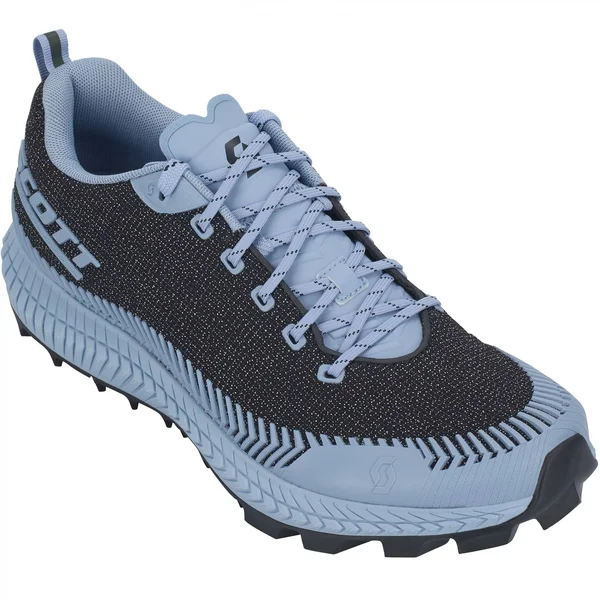 Scott Women's Supertrac Ultra RC Running Shoe 6.5, Black/Glacier Blue