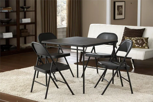 Cosco Home and Office Folding Chair - Black - 4 pack