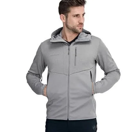 Mammut Technical Softshell Hooded Jacket Grey M