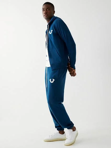 True Religion Men Core Joggers Blue SM