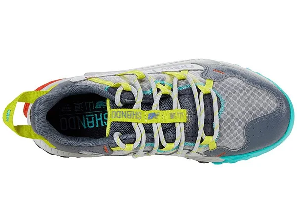 New Balance Kids& Shando - Grey/Yellow (Size 4)