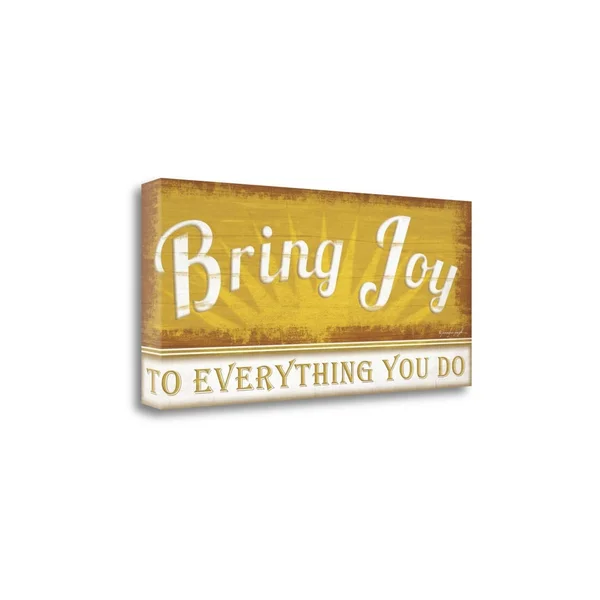 13x22 x 29x22 Bring Joy by Jennifer Pugh Fine Art Giclee Print