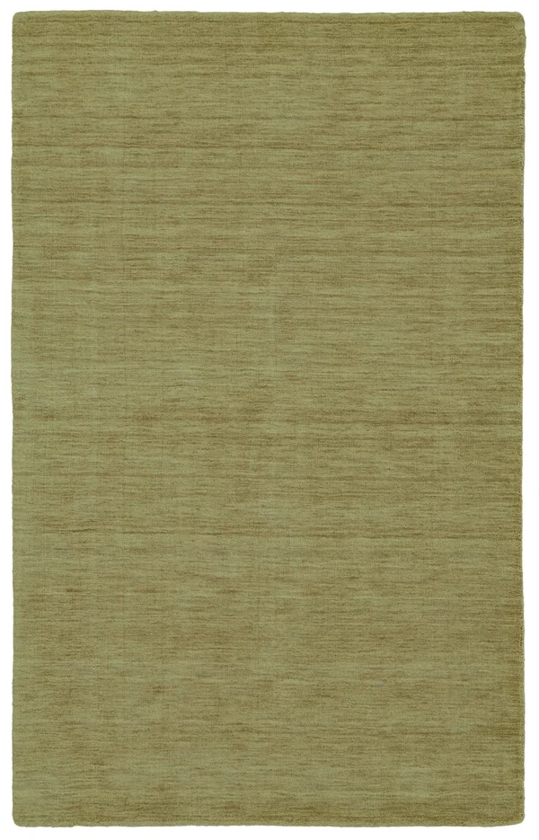 Grand Bazaar Celano Light Green Wool Rug - 2&3x22 x 3&9x22