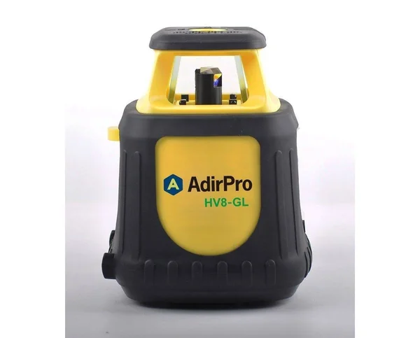 AdirPro HV8GL Rechargeable Batteries Green Beam Self Leveling Rotary Laser Level