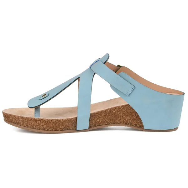 Journee Collection Women's Navara Sandal Beige 8