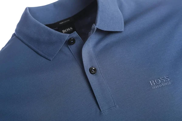 Boss Pallas Polo Shirt in Cadet Blue