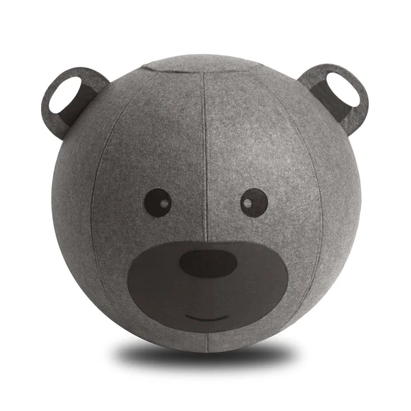 Vivora Niko Children's Inflatable 18 inch Bounce Exercise Ball Chair - Brown Bear