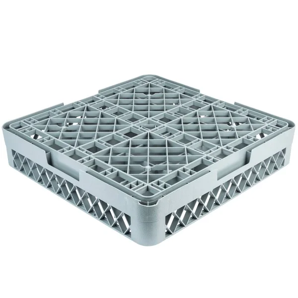 Noble Products 20-Compartment Gray Full-Size Glass Rack - 19 3/8x22 x 19 3/8x22 x 4x22