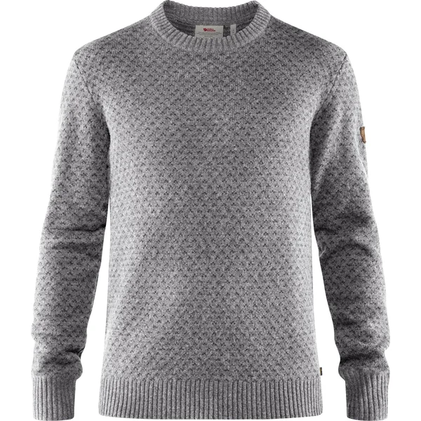 Fjallraven Men's Ovik Nordic Sweater Grey S