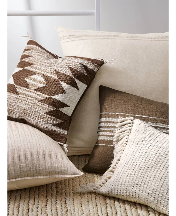 Ralph Lauren Mason Geo-Stripe Full/Queen Duvet Set - Classic Cream Multi